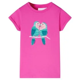 Camiseta infantil rosa oscuro 140 by , Kids T-shirts - Ref: Foro24-11208, Price: 8,30 €, Discount: %