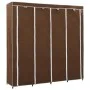 Armario con 4 compartimentos marrón 175x45x170 cm de vidaXL, Armarios roperos - Ref: Foro24-282446, Precio: 54,38 €, Descuent...
