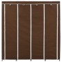 Armario con 4 compartimentos marrón 175x45x170 cm de vidaXL, Armarios roperos - Ref: Foro24-282446, Precio: 55,22 €, Descuent...