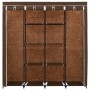Armario con 4 compartimentos marrón 175x45x170 cm de vidaXL, Armarios roperos - Ref: Foro24-282446, Precio: 55,22 €, Descuent...