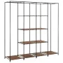 Armario con 4 compartimentos marrón 175x45x170 cm de vidaXL, Armarios roperos - Ref: Foro24-282446, Precio: 54,38 €, Descuent...