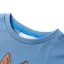 Camiseta infantil de manga corta azul medio 128 de , Camisetas para niños - Ref: Foro24-11877, Precio: 8,19 €, Descuento: %