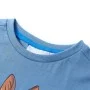Camiseta infantil de manga corta azul medio 104 de , Camisetas para niños - Ref: Foro24-11875, Precio: 8,19 €, Descuento: %