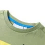 Camiseta infantil de manga corta caqui claro 140 de , Camisetas para niños - Ref: Foro24-12178, Precio: 8,19 €, Descuento: %