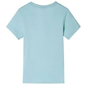 Camiseta infantil aguamarina claro 116 de , Camisetas para niños - Ref: Foro24-12261, Precio: 8,06 €, Descuento: %