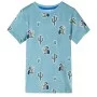 Camiseta infantil verde claro mélange 140 de , Camisetas para niños - Ref: Foro24-12483, Precio: 8,72 €, Descuento: %