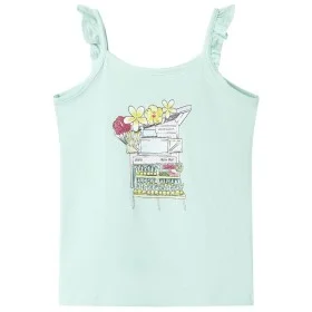 Camiseta de tirantes infantil verde menta claro 92 de , Camisetas para niños - Ref: Foro24-10794, Precio: 8,45 €, Descuento: %