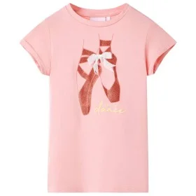 Camiseta infantil rosa 116 de , Camisetas para niños - Ref: Foro24-11346, Precio: 8,45 €, Descuento: %