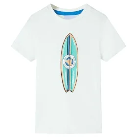 Camiseta de manga corta infantil color crudo 92 de , Camisetas para niños - Ref: Foro24-11809, Precio: 8,12 €, Descuento: %