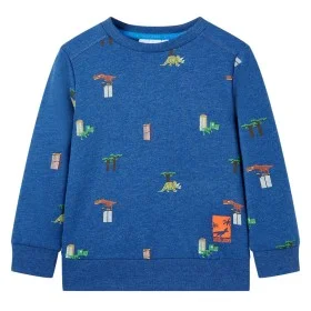 Sudadera infantil azul oscuro mélange 92 de , Camisetas para niños - Ref: Foro24-12249, Precio: 11,29 €, Descuento: %