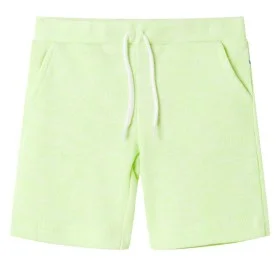 Pantalón corto infantil con cordón amarillo neón 92 de , Pantalones de niños - Ref: Foro24-12614, Precio: 9,44 €, Descuento: %