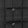 Armario con compartimentos y varillas tela negro 150x45x175 cm de vidaXL, Armarios roperos - Ref: Foro24-282453, Precio: 44,8...