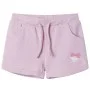 Pantalones cortos infantiles con cordón color lila mixto 92 de , Pantalones de niños - Ref: Foro24-10969, Precio: 10,50 €, De...