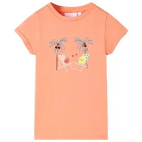 Camiseta infantil color melocotón 140 de , Camisetas para niños - Ref: Foro24-11018, Precio: 8,19 €, Descuento: %