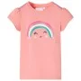 Camiseta infantil color coral claro 92 de , Camisetas para niños - Ref: Foro24-11114, Precio: 8,19 €, Descuento: %