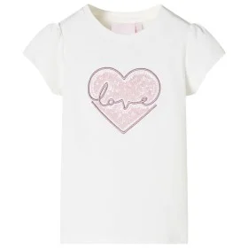 Camiseta infantil color crudo 116 de , Camisetas para niños - Ref: Foro24-10481, Precio: 8,45 €, Descuento: %
