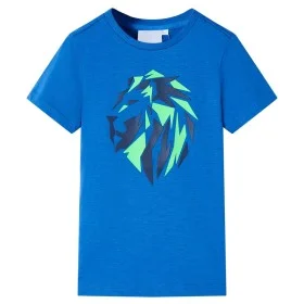 Camiseta infantil azul 104 de , Camisetas para niños - Ref: Foro24-12120, Precio: 8,19 €, Descuento: %