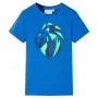 Camiseta infantil azul 128 de , Camisetas para niños - Ref: Foro24-12122, Precio: 8,19 €, Descuento: %