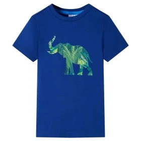 Camiseta infantil azul oscuro 104 de , Camisetas para niños - Ref: Foro24-12285, Precio: 8,06 €, Descuento: %