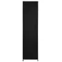 Armario con 4 compartimentos negro 175x45x170 cm de vidaXL, Armarios roperos - Ref: Foro24-282445, Precio: 58,13 €, Descuento: %
