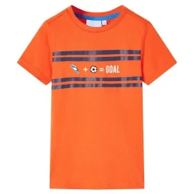 Camiseta infantil naranja oscuro 116 de , Camisetas para niños - Ref: Foro24-12446, Precio: 8,12 €, Descuento: %