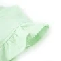 Camiseta infantil de manga volante verde suave 104 de , Camisetas para niños - Ref: Foro24-10635, Precio: 8,45 €, Descuento: %