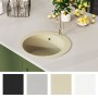 Fregadero de cocina de granito con un seno redondo beige de vidaXL, Fregaderos - Ref: Foro24-144864, Precio: 135,25 €, Descue...