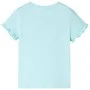 Camiseta infantil de manga corta verde agua 92 de , Camisetas para niños - Ref: Foro24-10689, Precio: 8,24 €, Descuento: %