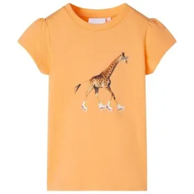 Camiseta infantil naranja 116 de , Camisetas para niños - Ref: Foro24-10571, Precio: 8,52 €, Descuento: %
