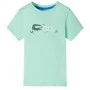 Camiseta infantil de manga corta verde claro 128 de , Camisetas para niños - Ref: Foro24-12092, Precio: 8,06 €, Descuento: %