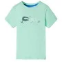 Camiseta infantil de manga corta verde claro 104 de , Camisetas para niños - Ref: Foro24-12090, Precio: 8,06 €, Descuento: %