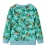 Sudadera infantil verde claro melange 128 de , Camisetas para niños - Ref: Foro24-12412, Precio: 12,41 €, Descuento: %