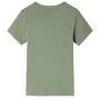 Camiseta infantil de manga corta caqui claro 116 de , Camisetas para niños - Ref: Foro24-12211, Precio: 8,12 €, Descuento: %