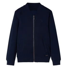 Sudadera infantil con cremallera azul marino 140 de , Camisetas para niños - Ref: Foro24-11968, Precio: 19,23 €, Descuento: %