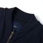 Sudadera infantil con cremallera azul marino 140 de , Camisetas para niños - Ref: Foro24-11968, Precio: 19,23 €, Descuento: %