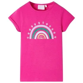 Camiseta infantil rosa oscuro 92 de , Camisetas para niños - Ref: Foro24-10739, Precio: 8,59 €, Descuento: %