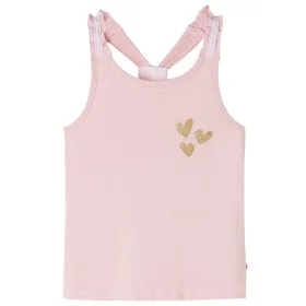 Camiseta de tirantes infantil rosa claro 104 de , Camisetas para niños - Ref: Foro24-10510, Precio: 7,93 €, Descuento: %