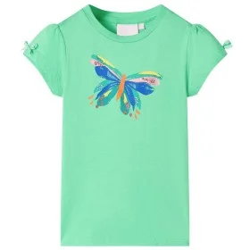 Camiseta infantil verde claro 104 de , Camisetas para niños - Ref: Foro24-11005, Precio: 8,39 €, Descuento: %