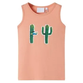 Camiseta de tirantes infantil naranja claro 92 de , Camisetas para niños - Ref: Foro24-12499, Precio: 7,79 €, Descuento: %