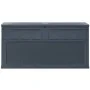 Caja de almacenamiento de jardín 320 L gris antracita de vidaXL, Cajas de almacenaje para exteriores - Ref: Foro24-45690, Pre...
