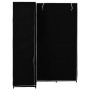 Armario de esquina negro 130x87x169 cm de vidaXL, Armarios roperos - Ref: Foro24-282449, Precio: 53,29 €, Descuento: %