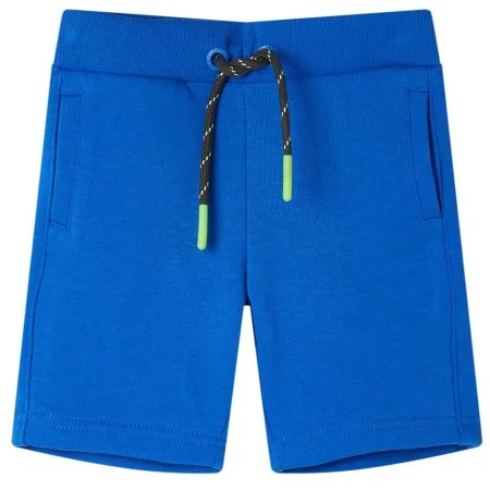 Pantalón corto infantil con cordón azul 140 de , Pantalones de niños - Ref: Foro24-11708, Precio: 10,33 €, Descuento: %