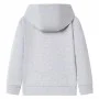 Sudadera infantil con capucha y cremallera gris 116 de , Camisetas para niños - Ref: Foro24-12361, Precio: 12,91 €, Descuento: %