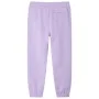 Pantalones de chándal infantiles color lila 140 de , Pantalones de niños - Ref: Foro24-10538, Precio: 11,70 €, Descuento: %