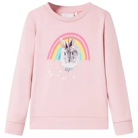 Sudadera infantil rosa claro 128 de , Camisetas para niños - Ref: Foro24-10747, Precio: 11,70 €, Descuento: %