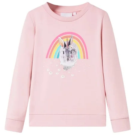 Sudadera infantil rosa claro 104 de , Camisetas para niños - Ref: Foro24-10745, Precio: 11,70 €, Descuento: %