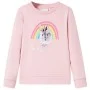 Sudadera infantil rosa claro 104 de , Camisetas para niños - Ref: Foro24-10745, Precio: 11,70 €, Descuento: %