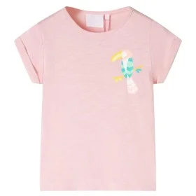 Camiseta infantil rosa claro 140 de , Camisetas para niños - Ref: Foro24-11563, Precio: 7,79 €, Descuento: %