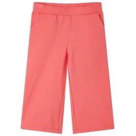 Pantalón infantil con perneras anchas coral 128 de , Pantalones de niños - Ref: Foro24-11047, Precio: 10,64 €, Descuento: %