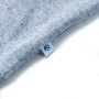 Camiseta infantil de manga corta azul mélange 92 de , Camisetas para niños - Ref: Foro24-12169, Precio: 8,19 €, Descuento: %